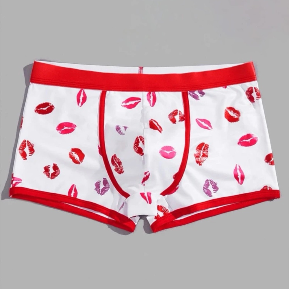 SHEIN Hearts Boxer Brief Large